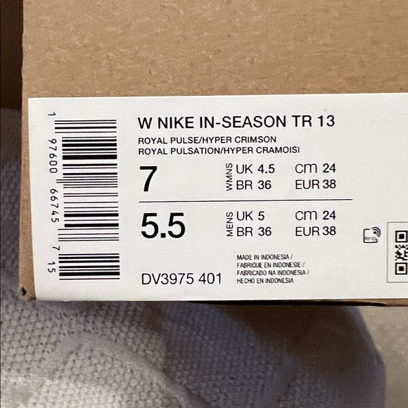 Nike In-Season TR 13 Shoes NIB - Picture 4 of 5